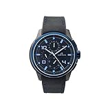 Uhrwerk: Seiko VX9N Adora Unisex Erwachsene Multi Zifferblatt Quarz Uhr mit Leder Armband AN2056