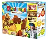 GALLETAS CON CEREALES Y CACAO CON FORMA DE DINOSAURIOS DINOSAURUS 340 GR.
