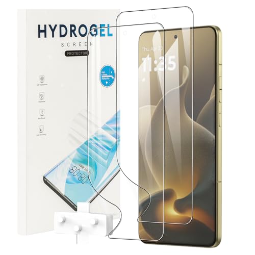 MEMELOKA 2 Piezas Protector de Pantalla para Motorola Signature, TPU Película de Flexible, Alta Definición y Alta Sensibilidad con 3D Cobertura Completa