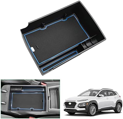 GAFAT MG 4 EV MG4 Electric 2022 2023 2024 Boîte De Rangement Pour Console Centrale, MG 4 2023 Organiseur D'Accoudoir Boîte à Gants, MG4 EV Accessoires (Orange