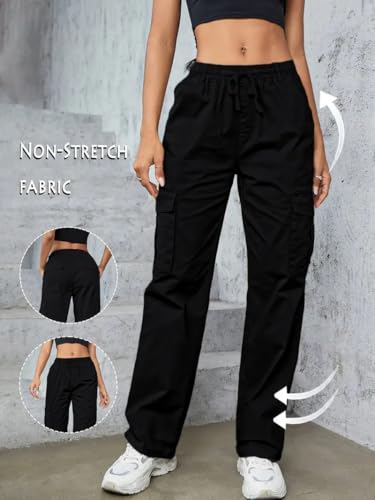 Image of LITZO Cotton Cargo Pants for Women || Womens Cargo Pant (L-110-113)