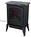 Classic Fire ' Torino' -Chimenea eléctrica con Fuego Eléctrico-2000 W-25x39x56, (L/B/H), Negro,...