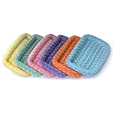 MidWest Quiet Time Fashion Pet Bed, Periwinkle, 22 x 13