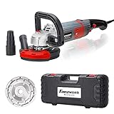 estrichschleifer leihen Ergonomisch - Bügelvorrichtung und Ergonomisch geformte Gummihandgriffe für ermüdungsfreies Handling