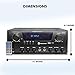 Technical Pro RXM7BT 1000w Home Receiver Bluetooth Amplifier Amp w/USB/SD/FM