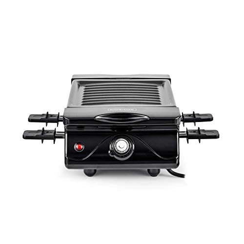 Raclette 4 Personnes avec Plaque De Grill Anti Adhésive Rc Pilatus Kitchencook