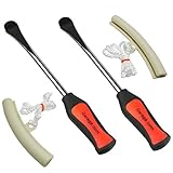 Garage.com 全長295mm タイヤレバー 2本セット&リムプロテクターセット WHSDT094