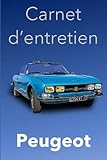  Carnet d\'entretien Peugeot