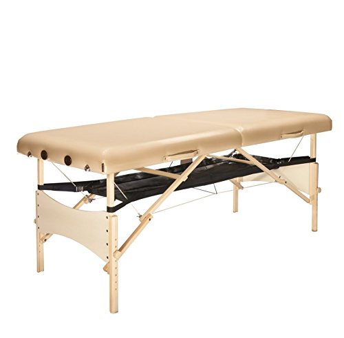 Master Massage Hammock, Porta Shelf, Wood-Frame Portable Massage Table Storage Shelf for Accessories, Creates More Space Under Your Table (Massage Table not Included)
