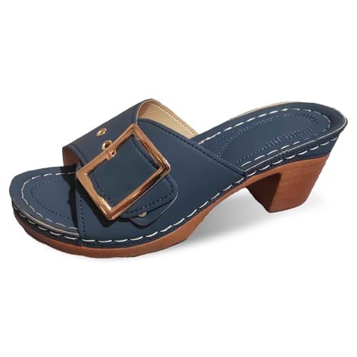 Chaussons décontractés pour femme avec dessus respirant et talon compensé chic