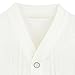Lilax Baby Boy Cable-Knit Basic Knit Cardigan Sweater 3-6 Months Cream