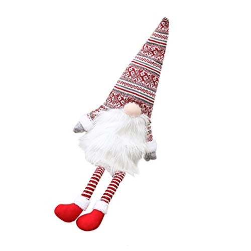 BESPORTBLE, topos de árvore de Natal escandinavo, enfeites de árvore de Natal e enfeites de árvore d