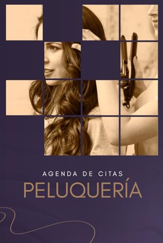 Agenda de Citas para Peluquería: Agenda de citas para Salones de Belleza, diaria y por horas con inc