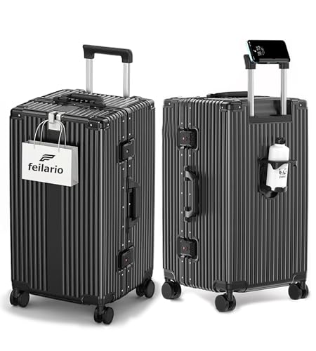 Feilario 30-Inch Aluminum Frame Hardside Spinner Luggage