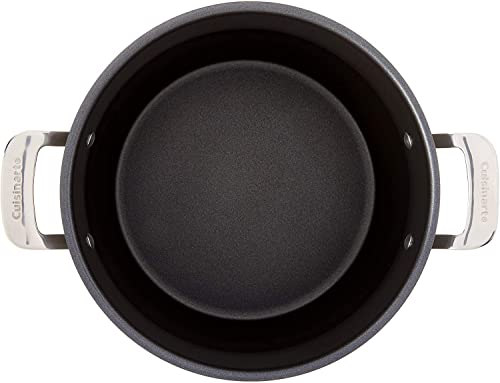 Cuisinart 6466-26 Hard Anodized 12-Quart Contour-Stainless-Steel-Cookware, Stockpot W/Cover #TOP3