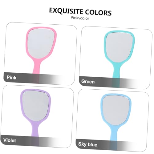 Miroir de maquillage simple face pour retouches rapides sans traces de doigts - 4