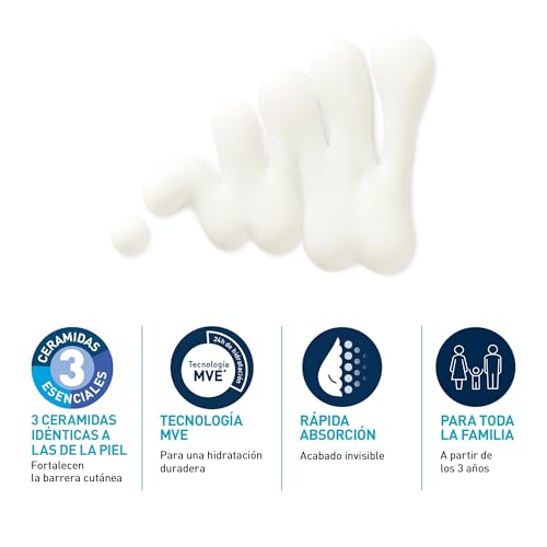 Miniatura 4 de CeraVe, Fluido Protector Invisible Hidratante SPF50, UVB + UVA, 50 ml