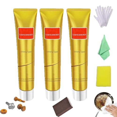 Instashine Metal Cream Kit de Pulidor Metálico 3 Pz