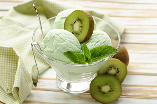 Kiwi-Eispaste für fruchtiges aromatisches Eis » Auch zum Verfeinern von leckerem Eis, Desserts, Getränke, Pralinen Torten und vielem mehr » Inhalt 250 g – Bild 3