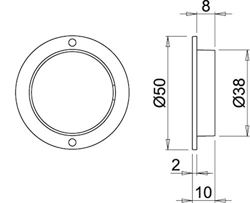 Domus Line Interrupteur à intensité variable, capacitif, FW 2.0