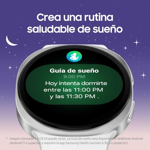 Miniatura 4 de Samsung Galaxy Watch8, 40 mm, Bluetooth, Galaxy AI, Smartwatch, Procesador 3 NM, Asistente de Salud y Sueño, Seguimiento Deportivo, Garantía 3 Años + 1 año Extra, Gris Oscuro (Versión Española)