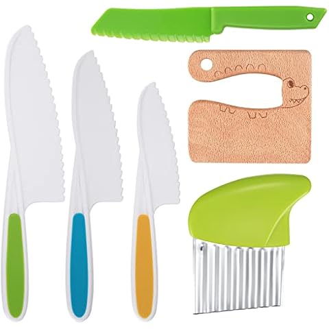 JETFLIP Kids Kitchen Knife Set for Safe Cooking Cover