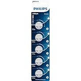 Bateria Philips do tipo moeda CR2032 3V lítio com pack 5 unidades CR2032P5B/59