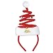 Beistle 1-Pack Springy Santa Headband