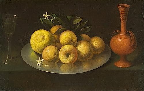 Toile murale Francisco De Zurbaran 60x90cm pour habiller un mur vide avec chic