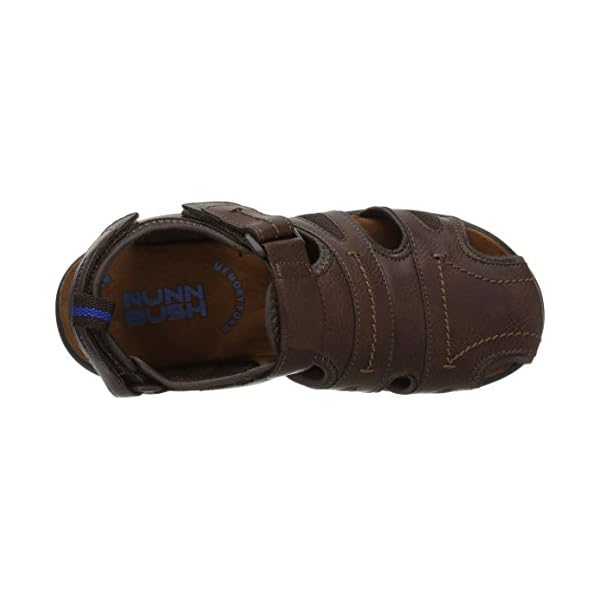 Nunn Bush Men's Rio Grande Closed Toe Fisherman Sandal, Tan, 14 Medium US - Image 6