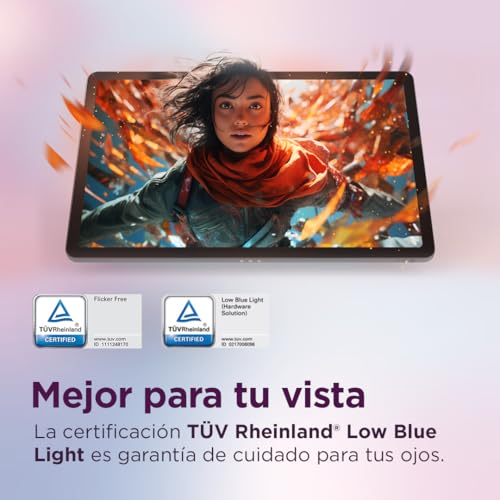 Lenovo Idea Tab – Tablet 11" 2.5K (MediaTek Dimensity 6300, 8 GB RAM, 128 GB UFS, 90 Hz, 4 Altavoces, Wi-Fi 5, Bluetooth 5.2, Android 15) Color Gris – Incluye Tab Pen - Imagen 6