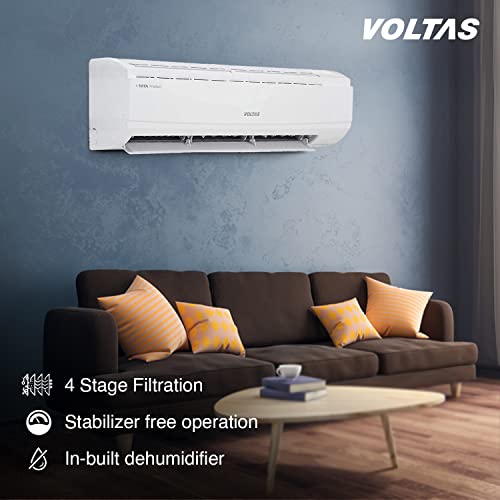 Image of Voltas 1.5 Ton 3 Star Split AC (183DZZ (R32), White)