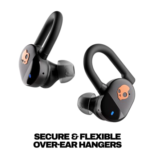 Skullcandy Push Play Active Wireless Earbuds - True Black/Orange - image 3