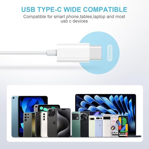 Image of 2 Pack-USB C Headphones for iPhone 17 /16 /15 Earbuds USB C Wired Earphones with Mic & Remote Control Noise Cancelling for 17 /16 /15 Plus /Air /Pro, Galaxy S25 /S24 /S23 /S22 /Ultra Note 10 /20, Pixel 7 /6 /6a