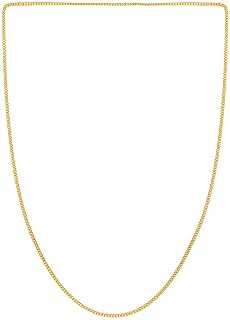 P.C. Chandra Jewellers Women's 14KT(585) Yellow Gold Minimalistic Yet Beautiful Gold Chain Price In India