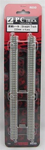 Rokuhan Z Scale R050 PC Straight Track Concrete 220mm z Scale Track