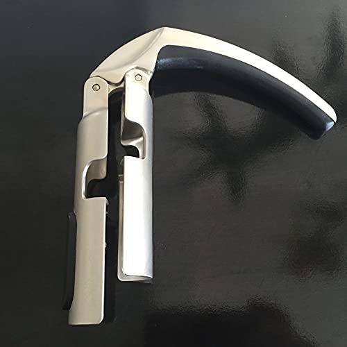 Champagne Bottle Opener Sparkling Wine Cork Puller, Bar Jar Cork Puller Champagne Corkscrew Kitchen Sparkling Wine Bottle Opener (Silver) #TOP6