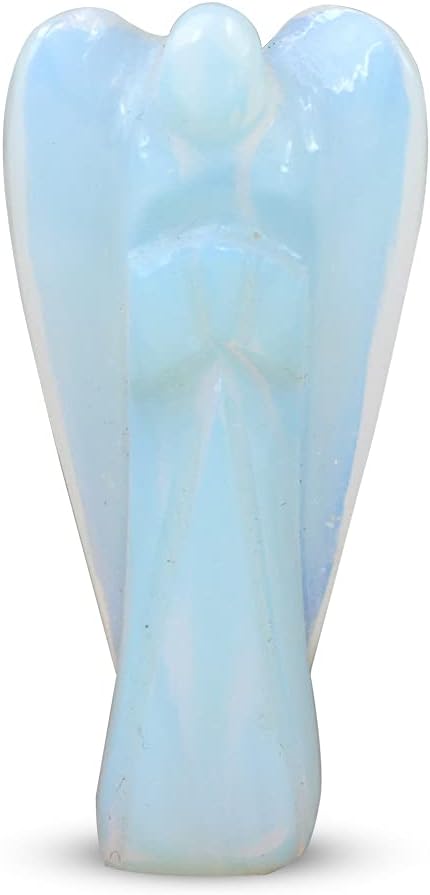 Opalite Angel, Opalite Angel Statues, Natural Crystal Stone Angel Size 2.4 cm (1 inch)