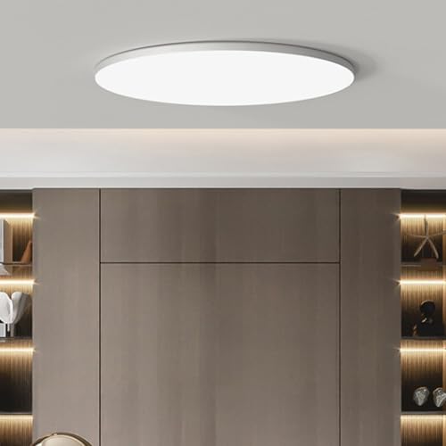 Lampe de plafond LED avec télécommande et intensité réglable 2700K-6500K