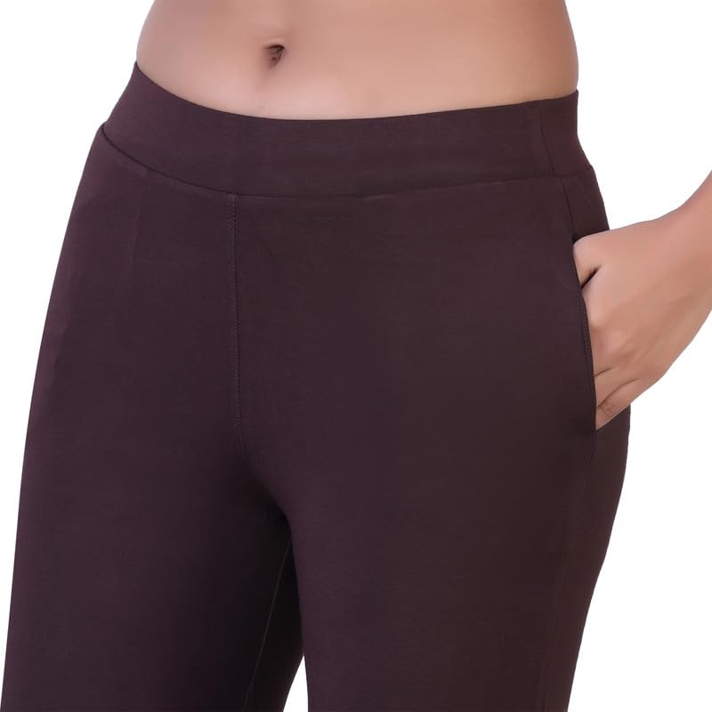 Image of Women's Solid Regular FIT Parallel Pant