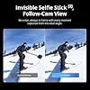 Osmo 360 Skiing Essential Combo, 360 Camera with 1-Inch 360° Imaging, Native 8K 360° Video, 4K/120fps & 170° Boost Video, 1.2m Invisible Selfie Stick Kit, Extended Battery Life with 2 Batteries