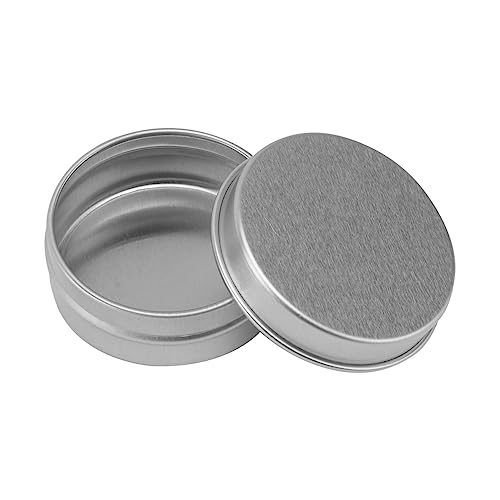 Didiseaon Boîte Ronde Aluminium Légère Pour Cosmétiques Pot Voyage Étanche Pour Crèmes Et Maquillage Portable