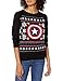 Marvel Women's Captain America Fairisle Christmas Sweater