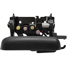 Gledewen Tailgate Door Handle, Compatible with Chevy Avalanche 1500 2500 Pickup 2002-2006, Exterior Rear Textured, | Replace# 19209650 15086873 GM1915115 Tail gate Outside Liftgate Latch Lock