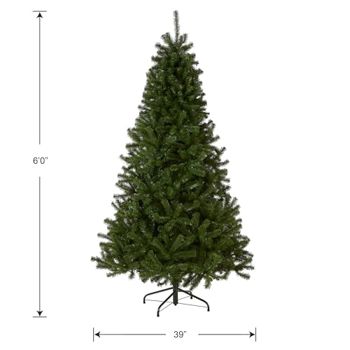 National Tree Company 6 ft (1.8m) Unlit North Valley Spruce Artificial Christmas Tree, 680 Tips, Includes Stand, Green by National Tree Company - Image 5
