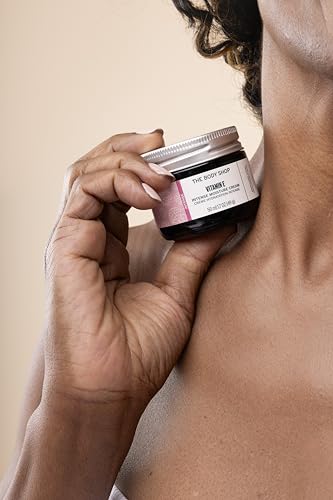 The Body Shop Vitamin E Intense Moisture Cream (1x 50ml), Hydrating Face Moisturiser Suitable for Dry Skin, 72hr Moisturiser with Hyaluronic Acid & Vitamin E, Nourishing Daily Face Cream - Image 4