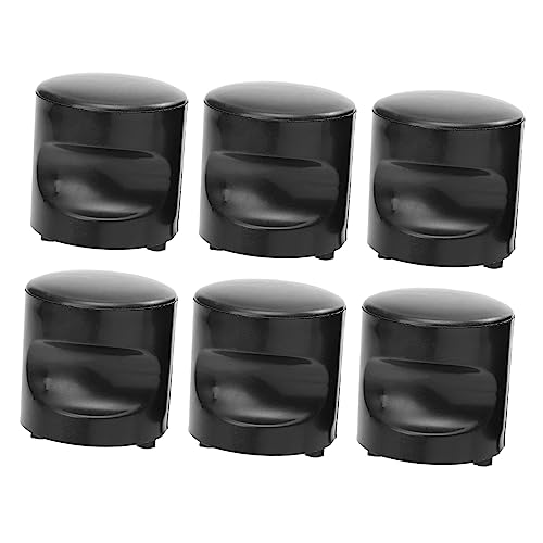 Lurrose 1set Lightweight Cylindrical Pull Handles for Sliding Doors Durable and Practical Door Knobs Easy to Carry and Store for Public Toilet Applications 6pcs