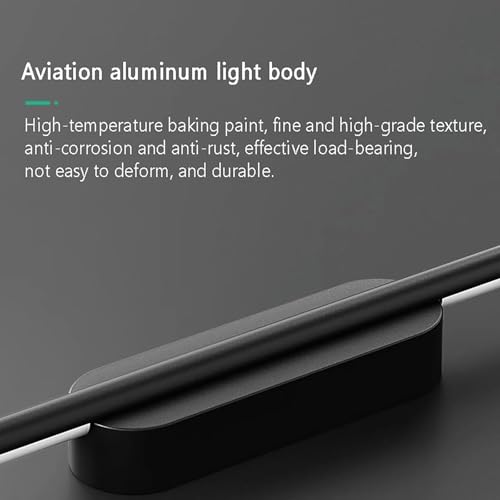 Lámpara de pared LED recargable interior con mando a distancia regulable de 80cm 5