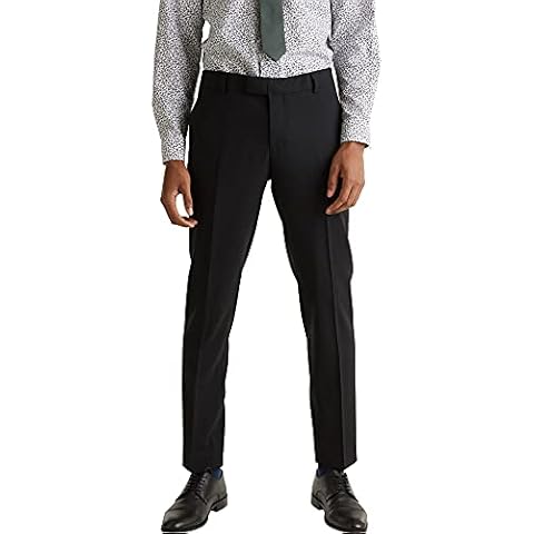 ESPRIT Collection Herren 990eo2b301 Anzughose, Schwarz, 98 EU Cover