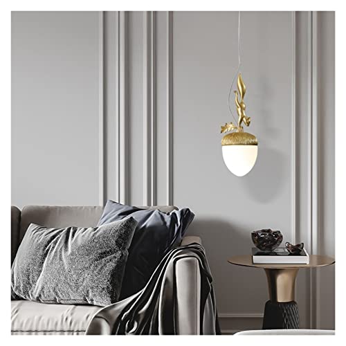 Lustre en cristal chambre et lampe de table romantique écureuil créatif